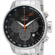 Invicta Men's 23084 S1 Rally Quartz Chronograph Black Dial Watch