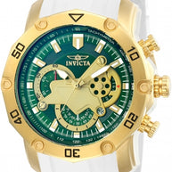 Invicta Men's 23422 Pro Diver Quartz Multifunction Green Dial Watch