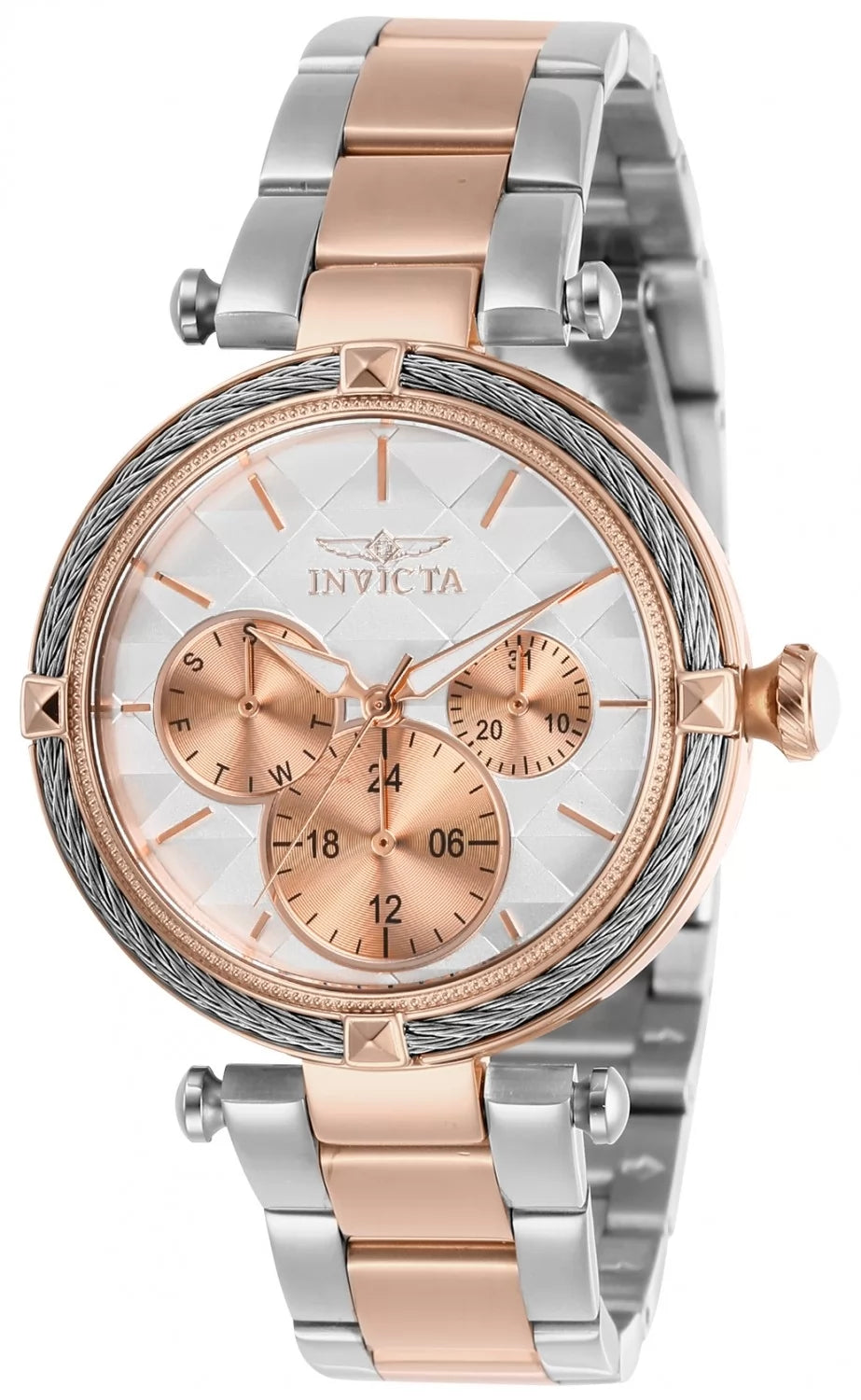 Invicta Women's 28962 Bolt  Quartz 3 Hand White Dial Watch