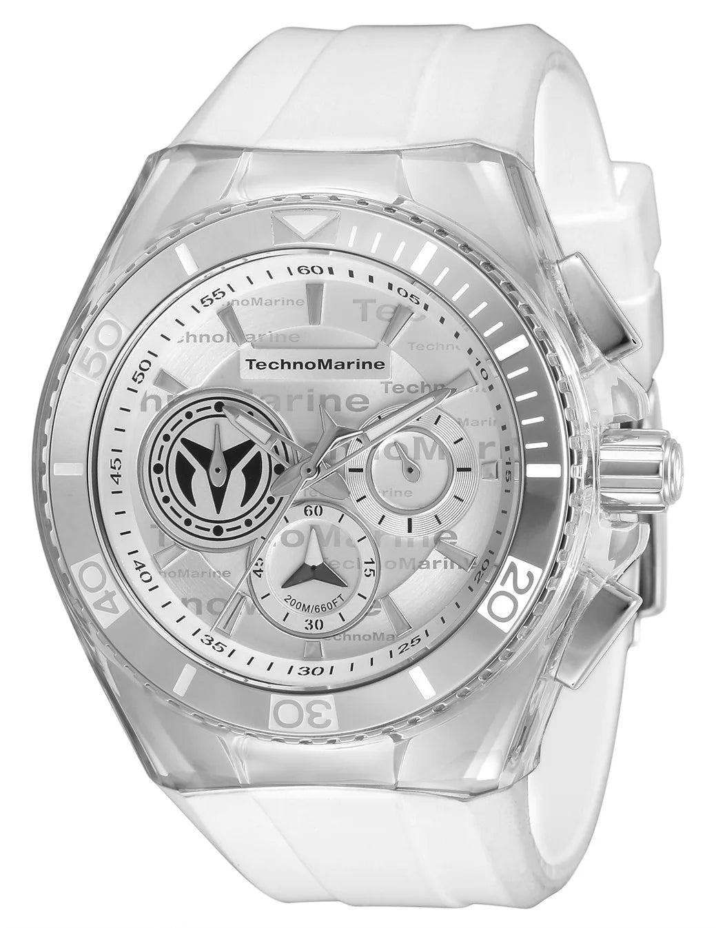 Technomarine Men's TM-118120 Cruise Quartz 3 Hand Antique Silver, Grey Dial Watch