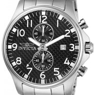 Invicta Men's 0379 Specialty Quartz Chronograph Black Dial Watch