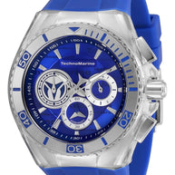 Technomarine Men's TM-118121 Cruise California Quartz 3 Hand Blue, Grey Dial Watch
