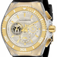Technomarine Men's TM-118128 Cruise Quartz 3 Hand Antique Silver, Grey Dial Watch