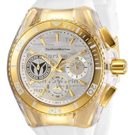 Technomarine Women's TM-118133 Cruise Quartz Chronograph Grey, Antique Silver Dial Watch