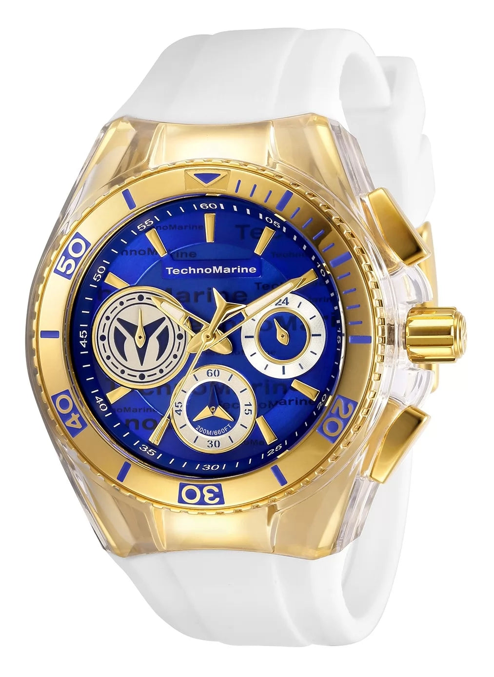 TechnoMarine Women's TM-118135 Cruise Quartz Chronograph Blue Dial Watch