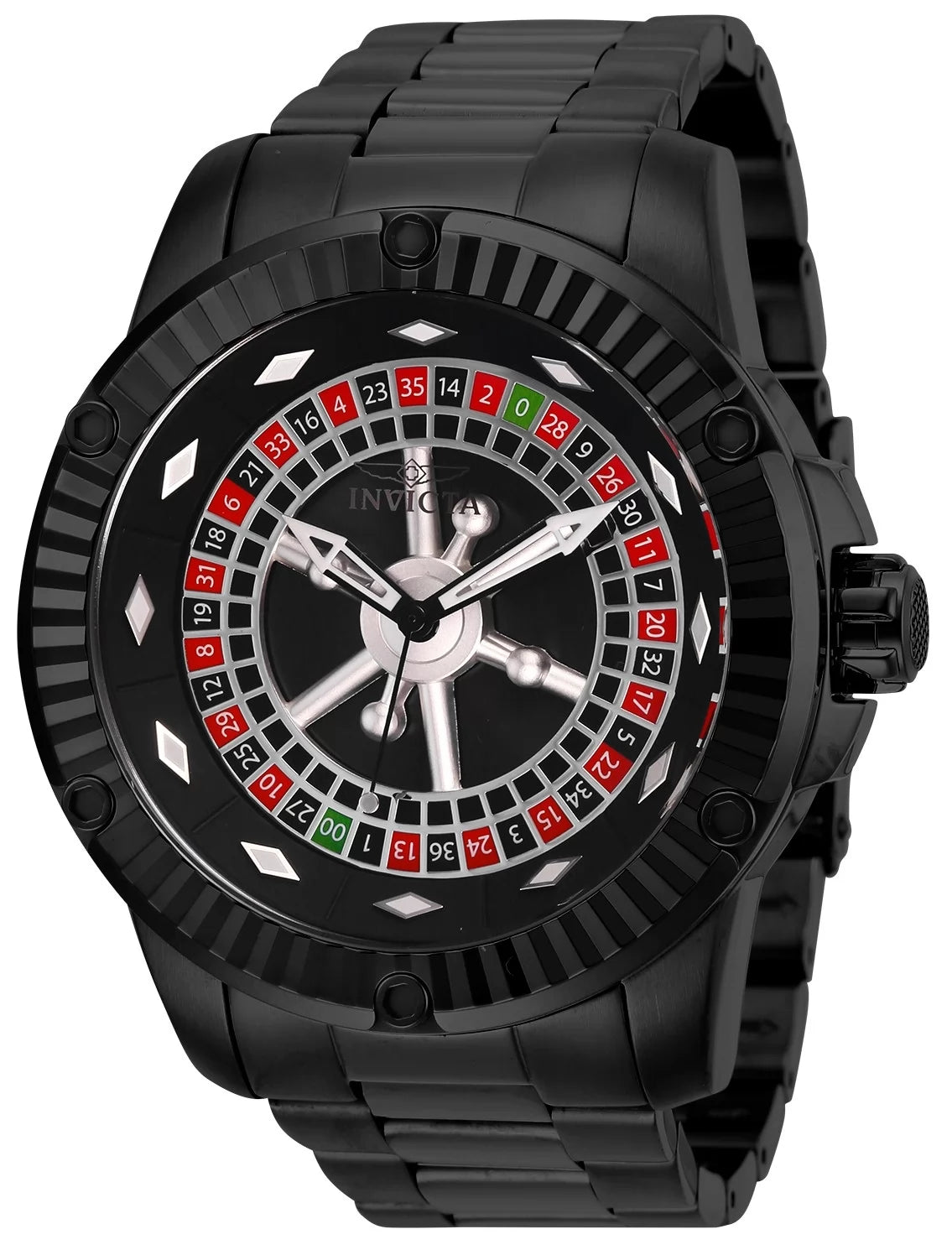 Invicta Men's 28712 Specialty Automatic 3 Hand Black Dial Watch