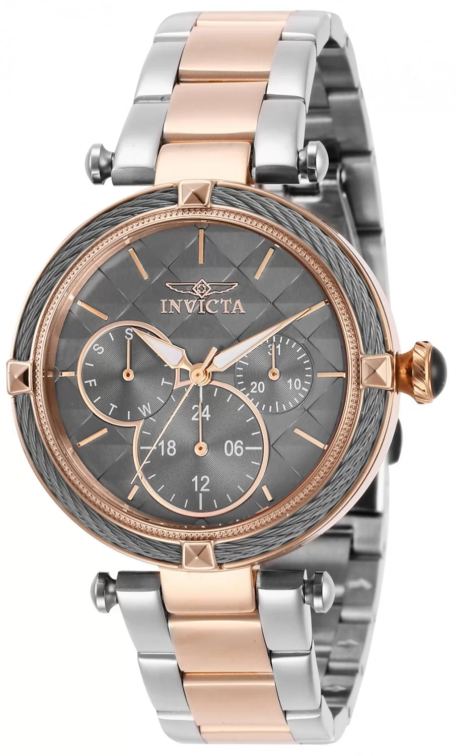 Invicta Women's 28963 Bolt Quartz 3 Hand Gunmetal Dial Watch