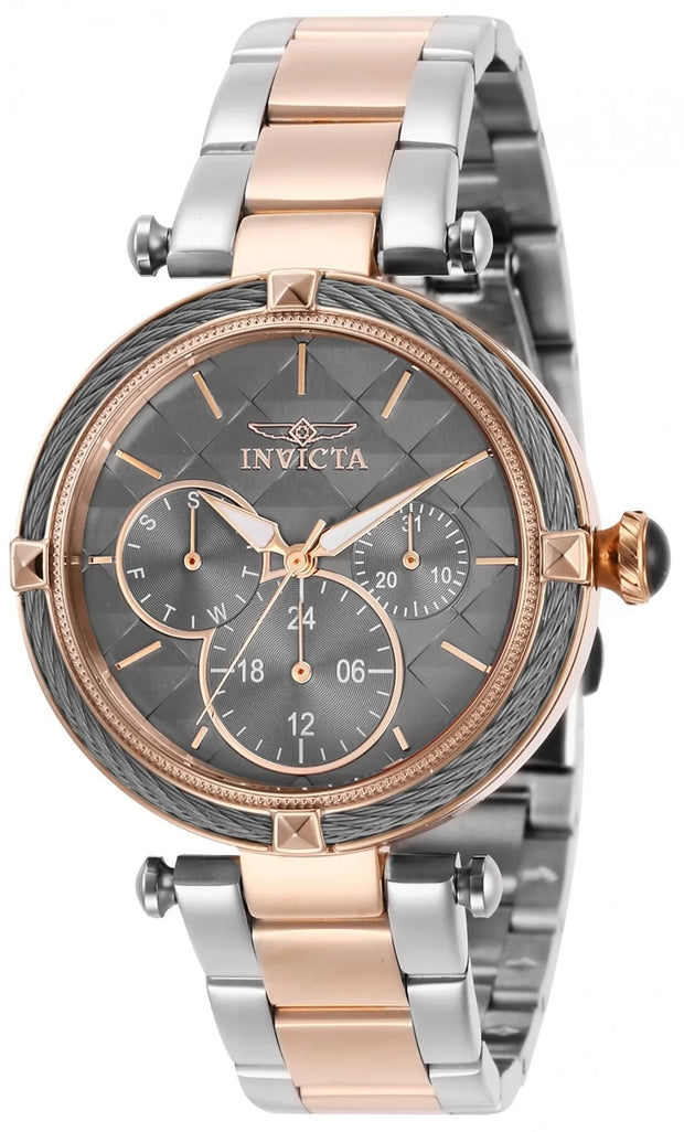 Invicta Women's 28963 Bolt Quartz 3 Hand Gunmetal Dial Watch