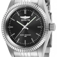 Invicta Women's 29395 Specialty Quartz 3 Hand Charcoal Dial Watch