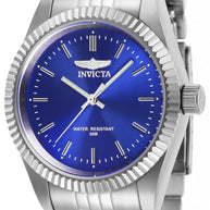 Invicta Women's 29398 Specialty Quartz 3 Hand Blue Dial Watch