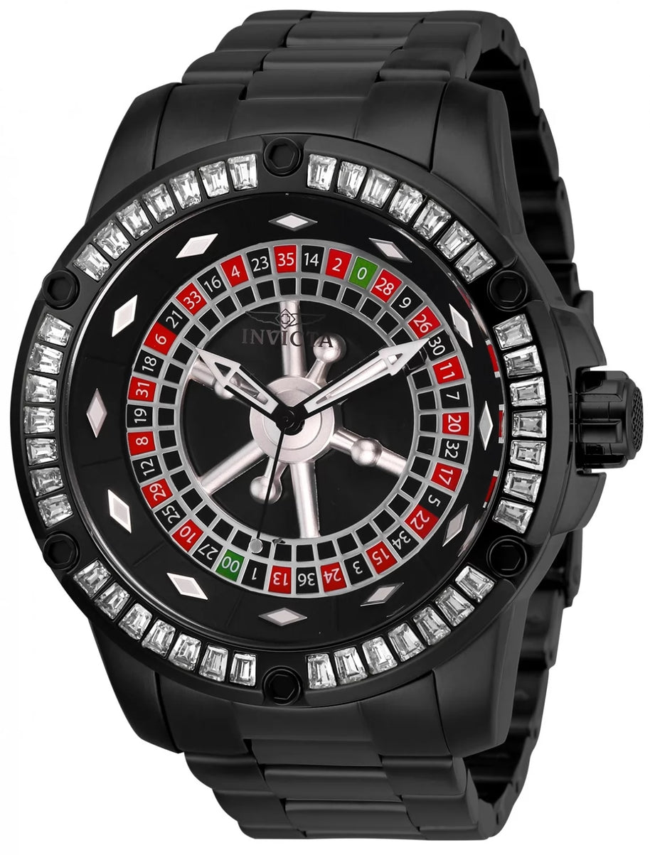 Invicta Men's 28715 Specialty Automatic 3 Hand Black Dial Watch