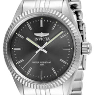 Invicta Men's 29372 Specialty Quartz 3 Hand Charcoal Dial Watch