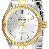 Invicta Men's 29378 Specialty  Quartz 3 Hand Silver Dial Watch