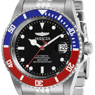 Invicta Men's 29176 Pro Diver Automatic 3 Hand Black Dial Watch