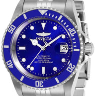 Invicta Men's 29179 Pro Diver Automatic 3 Hand Blue Dial Watch