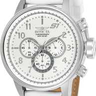 Invicta Men's 24083 S1 Rally Quartz Chronograph White Dial Watch