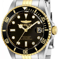 Invicta Women's 29189 Pro Diver Quartz 3 Hand Black Dial Watch