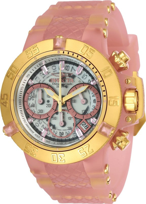 Invicta Women's 24382 Subaqua Quartz Chronograph White Dial Watch