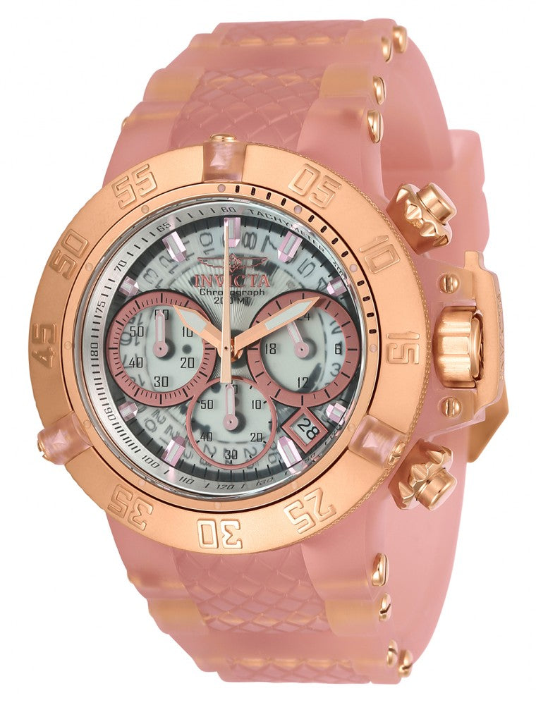 Invicta Women's 24383 Subaqua Quartz Chronograph White Dial Watch