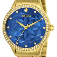 Invicta Women's 24537 Wildflower Quartz 3 Hand Blue Dial Watch
