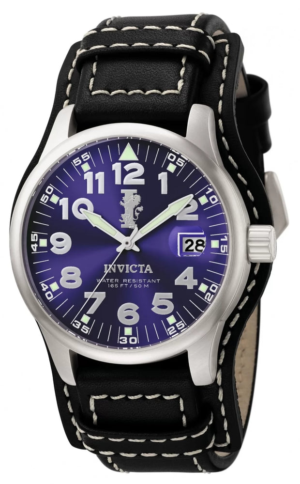 Invicta Men's 6104 I-Force Quartz 3 Hand Blue Dial Watch