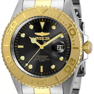 Invicta Men's 29948 Pro Diver Quartz 3 Hand Black Dial Watch