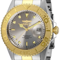 Invicta Men's 29950 Pro Diver Quartz 3 Hand Grey Dial Watch