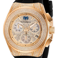Technomarine Women's TM-118109 Cruise Quartz Rose Gold, White Dial Watch