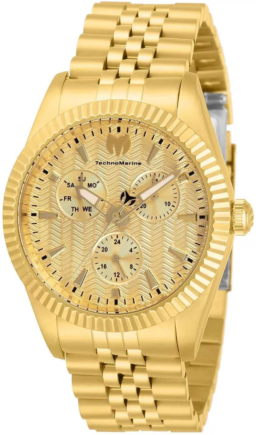 Technomarine Women's TM-719019 Sea Quartz Champagne Dial Watch