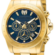 Technomarine Men's TM-219006 Manta Quartz Chronograph Blue Dial Watch
