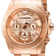 Technomarine Men's TM-219008 Manta Quartz Chronograph Rose Gold Dial Watch