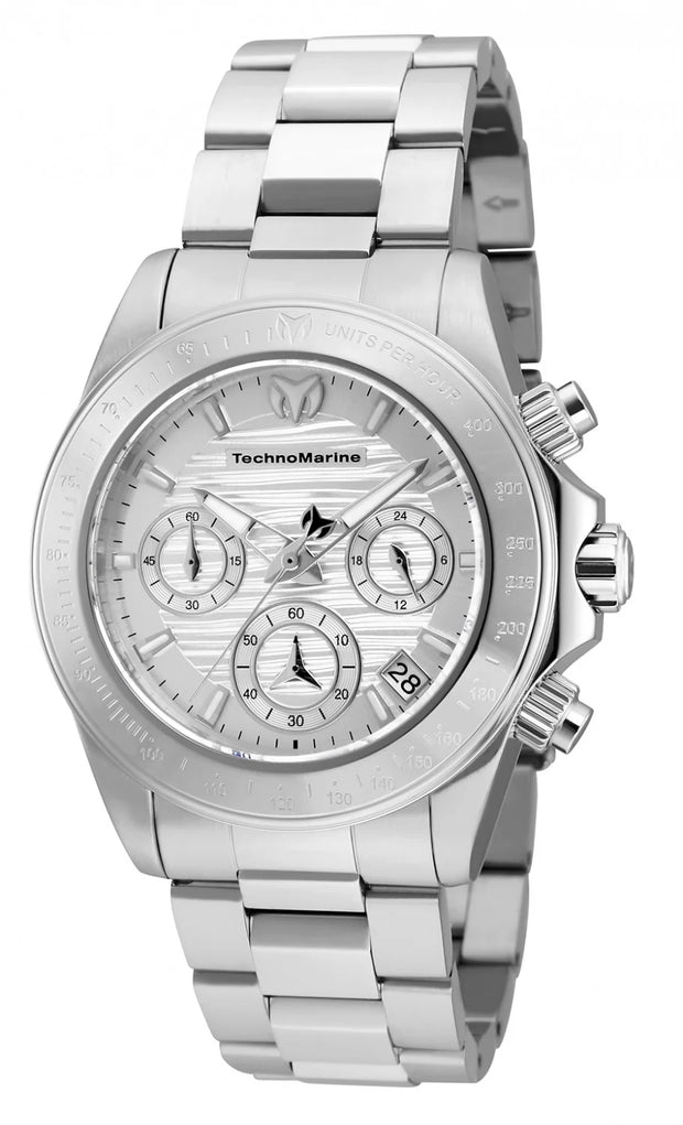 Technomarine Women's TM-219009 Manta Quartz White Dial Watch