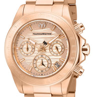 Technomarine Women's TM-219017 Manta Quartz Rose Gold Dial Watch