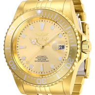 Invicta Men's 30096 Pro Diver Automatic 3 Hand Champagne Dial Watch