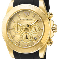 Technomarine Men's TM-219034 Manta Quartz Chronograph Gold Dial Watch