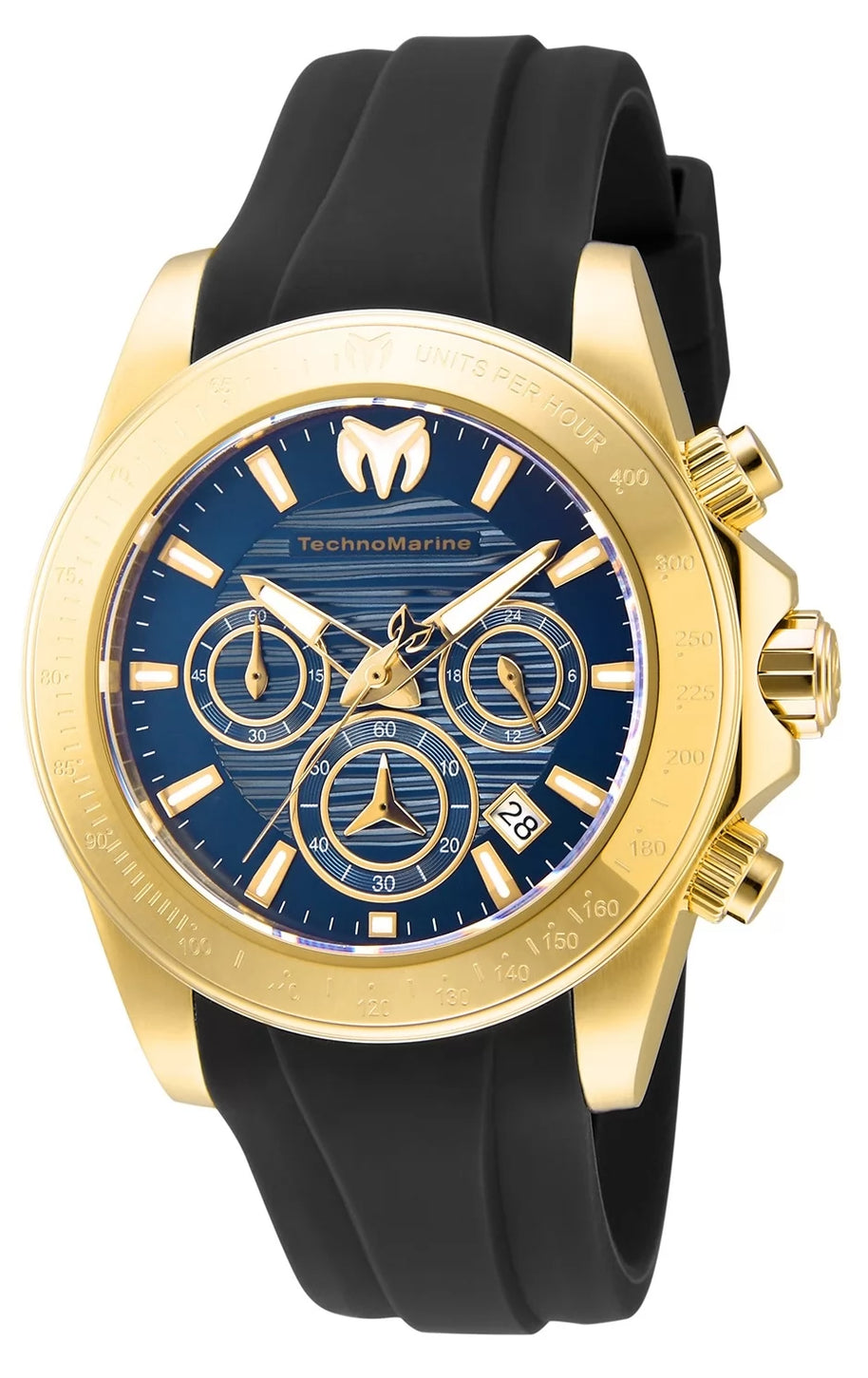 Technomarine Men's TM-219036 Manta Ray Quartz Chronograph Blue Dial Watch