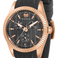 Technomarine Women's TM-719035 Sea Quartz 3 Hand Charcoal Dial Watch