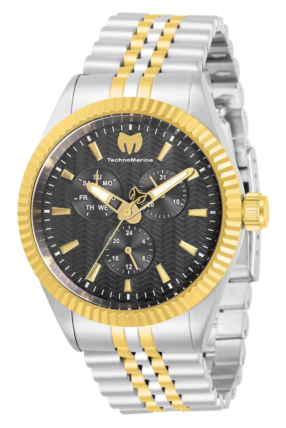 Technomarine Men's TM-719003 Sea Quartz Charcoal Dial Watch