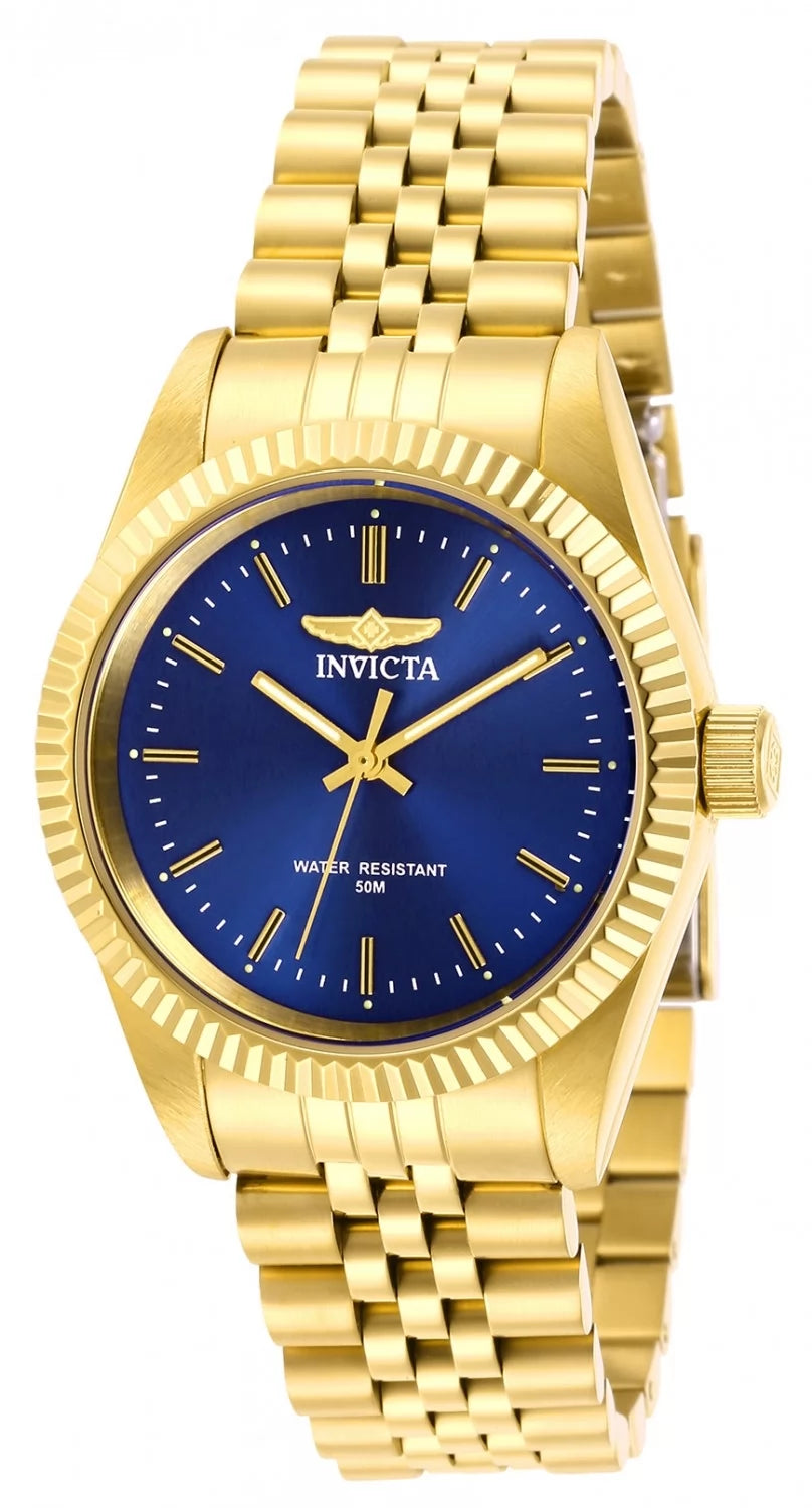 Invicta Women's 29409 Specialty Quartz 3 Hand Blue Dial Watch