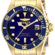 Invicta Women's 29191 Pro Diver Quartz 3 Hand Blue Dial Watch