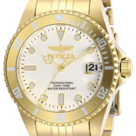 Invicta Women's 29192 Pro Diver Quartz 3 Hand White Dial Watch