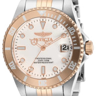 Invicta Women's 29193 Pro Diver Quartz 3 Hand White Dial Watch