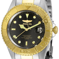 Invicta Men's 29941 Pro Diver  Quartz 3 Hand Black Dial Watch