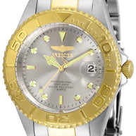 Invicta Men's 29943 Pro Diver Quartz 3 Hand Grey Dial Watch
