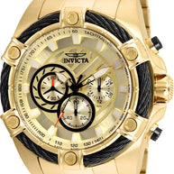 Invicta Men's 25515 Bolt Quartz Chronograph Gold Dial Watch