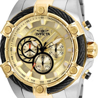 Invicta Men's 25518 Bolt Quartz Chronograph Gold Dial Watch
