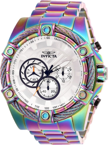Invicta Men's 25520 Bolt Quartz Chronograph White Dial Watch