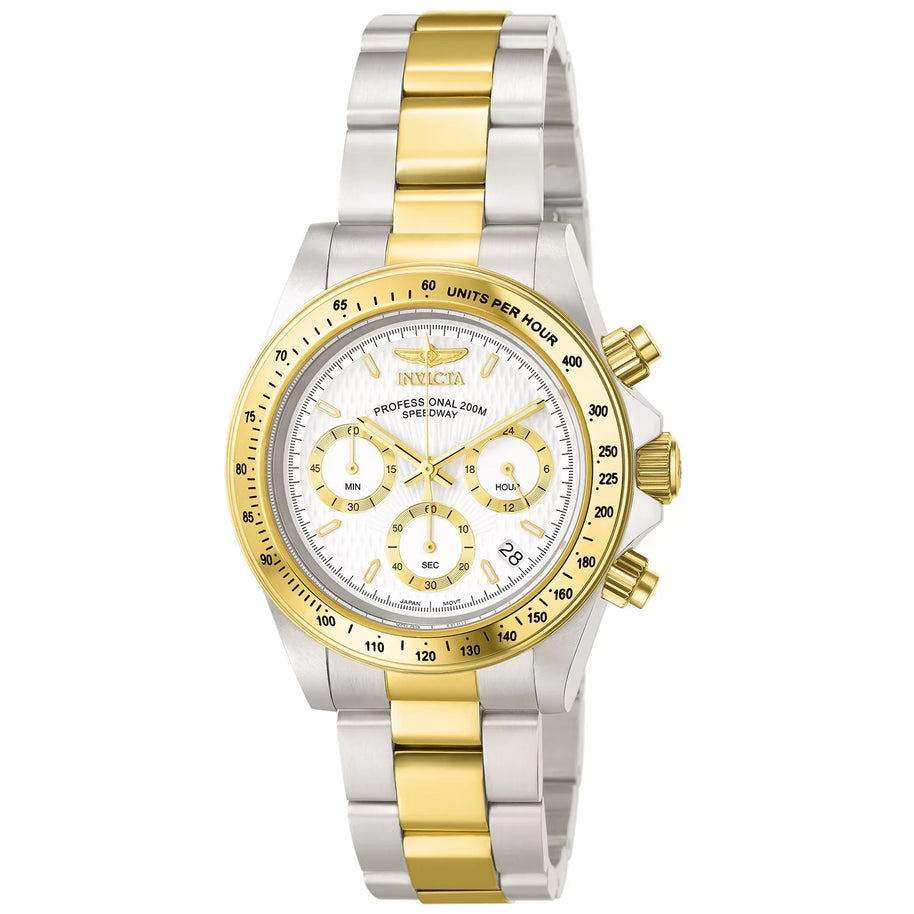 Invicta Men's 9212 Speedway Quartz Chronograph White Dial Watch