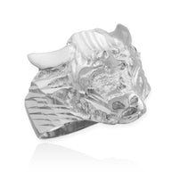 Gold Bull Taurus Ring (Available in Yellow/Rose/White Gold)