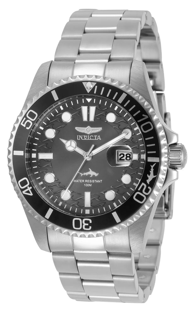 Invicta Men's 30806 Pro Diver Quartz Multifunction Charcoal Dial Watch